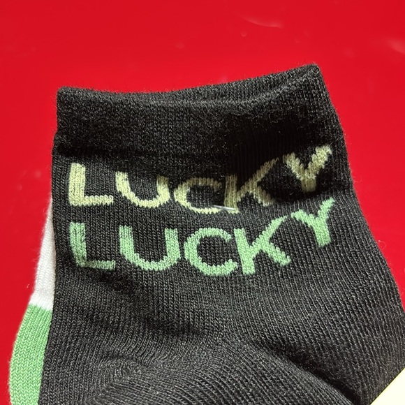 Lucky Brand 6pr clover socks set ankle peds quarter NEW solid color block - Picture 3 of 4